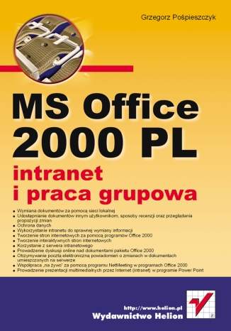 MS Office 2000 PL - intranet i praca grupowa