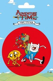 Adventure Time Finn And Jake - naklejka