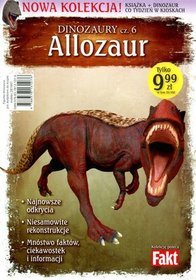 Allozaur. Dinozaury cz.6. Książka + figurka