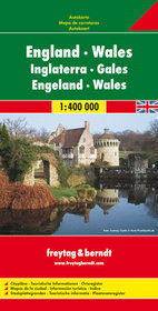 Anglia Walia mapa 1:400 000 Freytag  Berndt