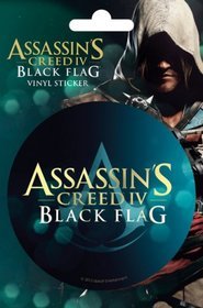 Assassins Creed 4 Black Flag Logo - naklejka