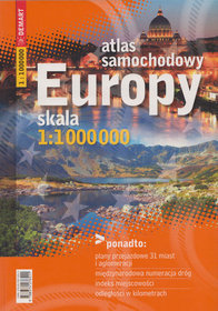 Europa atlas samochodowy 1:1 000 000
