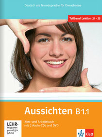 Aussichten B1.1 Kursbuch-/Arbeitsbuch + 2 Audio-CDs + DVD