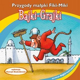 Bajki - grajki - numer 80. Przygody małpki Fiki-Miki - książka audio na CD