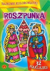 Bajkowe kolorowanki Roszpunka