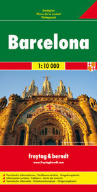 Barcelona mapa 1:10 000