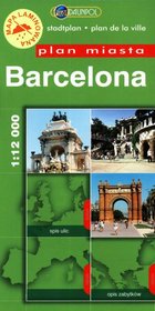 Barcelona Plan miasta 1: 12 000