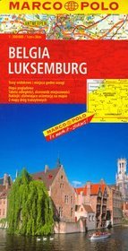 Belgia Luksemburg Mapa drogowa