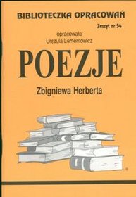 Biblioteczka Opracowań - Poezje Zbigniewa Herberta