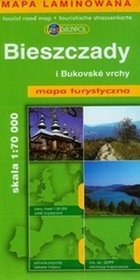 Bieszczady i bukovske vrchy Mapa turystyczna 1:70 000 laminowana