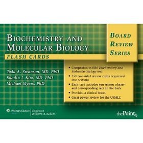 Biochemistry  Molecular Biology Flash Cards