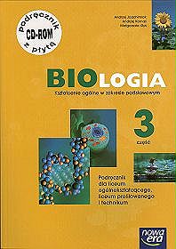 Biologia - podręcznik, klasa 3, zakres podstawowy, szkoła ponadgimnazjalna (+CD)