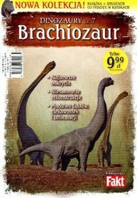Brachiozaur. Dinozaury cz.7. Książka + figurka
