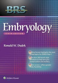 BRS Embryology 6e