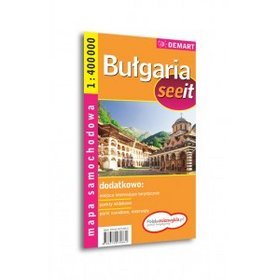 Bułgaria seeit. Mapa samochodowa