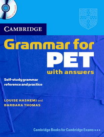 Cambridge Grammar for PET with Audio CD