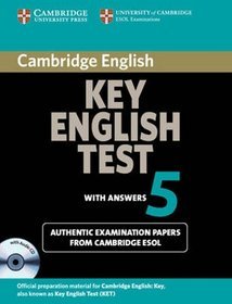 Cambridge Key English Test 5 Self Study Pack (Student's Book with Answers and Audio CD)