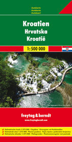 Chorwacja mapa 1:500 000