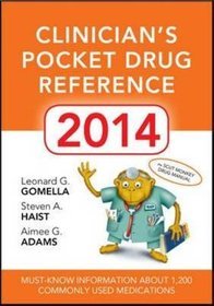 Clinicians Pocket Drug Reference 2014