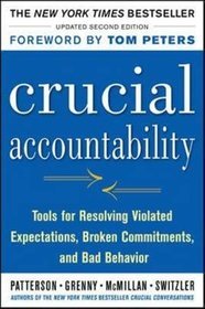Crucial Accountability: Tools for Resolving Violated Expectations, Broken Commitments, and Bad Behav