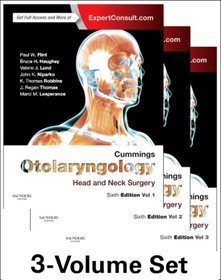 Cummings Otolaryngology 3 volumes