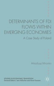 Determinants of FDI Flows within Emerging Economies