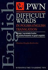 Difficult Words in Polish English Translation