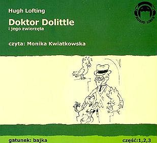 Doktor Dolittle i jego zwierzęta część 1, 2 i 3 - książka audio na 3 CD