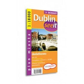 Dublin 1:18 000 plan miasta