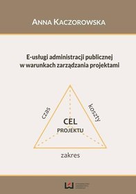 E-usługi administracji publicznej w warunkach zarządzania projektami