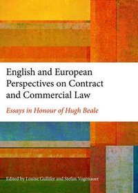 English and European Perspectives on Contract and Commercial Law