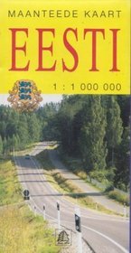 Estonia mapa 1:1 000 000 Jana Seta