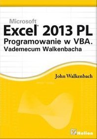 Excel 2013 PL. Programowanie w VBA