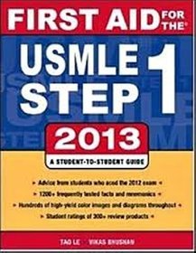 First Aid for the USMLE Step 1 2013 23e