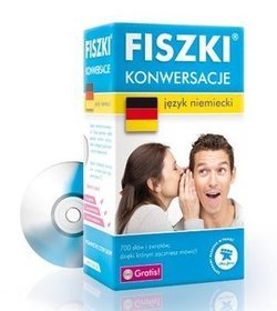 Fiszki. Język niemiecki - Konwersacje (+CD)