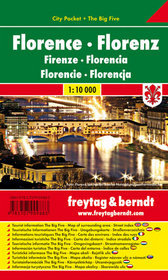 Florencja city pocket mapa 1:10 000 Freytag  Berndt