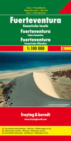 Fuerteventura mapa 1:100 000