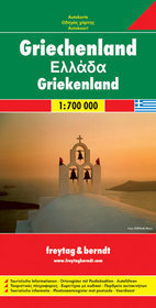 Grecja mapa 1:700 000 Freytag  Berndt