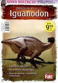 Iguanodon. Dinozaury cz.12. Książka + figurka