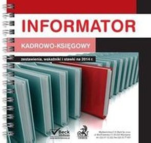 Informator kadrowo-księgowy 2014