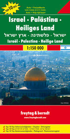 Izrael Palestyna mapa 1:150 000