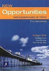 Język angielski. New Opportunities. Pre-Intermediate. Klasa 1-3. Podręcznik - szkoła ponadgimnazjalna