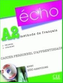 Język francuski. Echo A2. Klasa 1-3. Zeszyt ćwiczeń (+CD) - szkoła ponadgimnazjalna