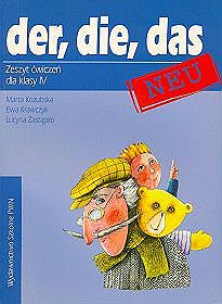 Język niemiecki, Der, die, das neu - ćwiczenia, klasa 4, szkoła podstawowa