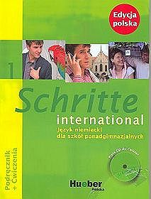 Język niemiecki. Schritte International 1. Klasa 1-3. Podręcznik z ćwiczeniami (+CD) - szkoła ponadgimnazjalna
