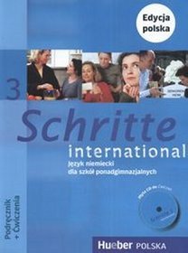 Język niemiecki. Schritte International 3. Klasa 1-3. Podręcznik z ćwiczeniami (+CD) - szkoła ponadgimnazjalna