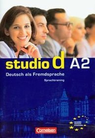 Język niemiecki. Studio d A2. Sprachtraining. Klasa 1-3. Materiały pomocnicze - szkoła ponadgimnazjalna