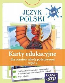 Język polski. Karty edukacyjne. Klasa 4-6. Materiały pomocnicze. Część 2 - szkoła podstawowa