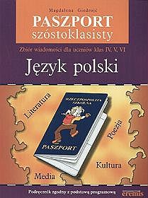 Język polski, Paszport szóstoklasisty - klasa 6, szkoła podstawowa