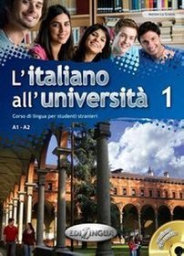 Język włoski. L'italiano all'universita 1 - podręcznik z ćwiczeniami, szkoła wyższa (+CD)